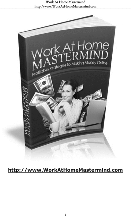 Product picture Work At Home Mastermind